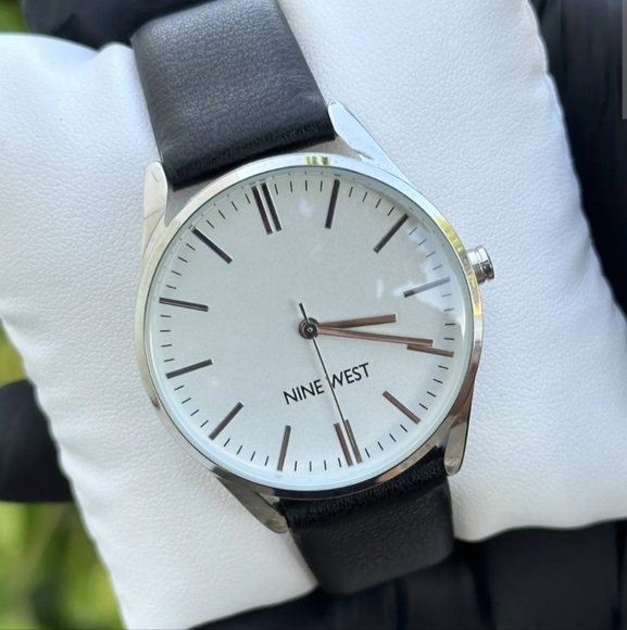 Nine West Accessories - Nine West Leather Wristwatch